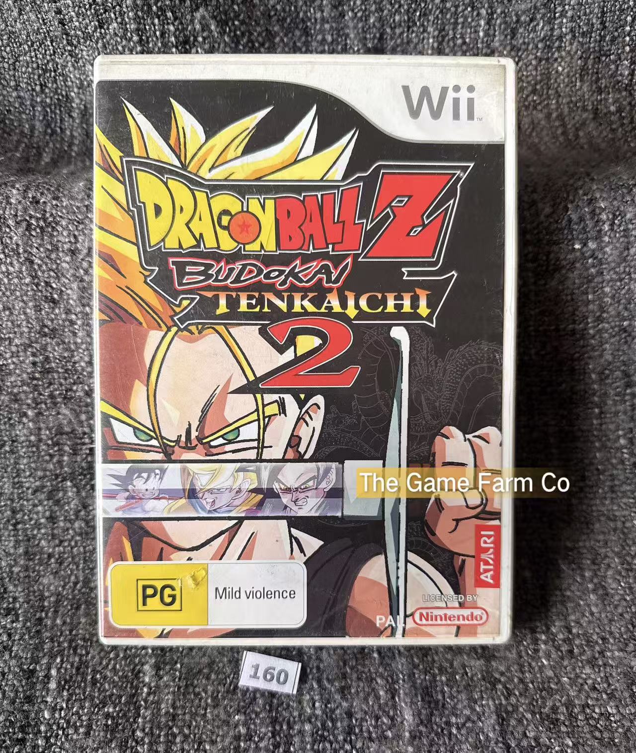 Dragon Ball Z Budokai Tenkaichi 2 (Nintendo Wii) Complete CIB Anime Fighting PAL