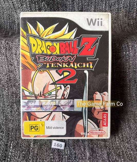 Dragon Ball Z Budokai Tenkaichi 2 (Nintendo Wii) Complete CIB Anime Fighting PAL