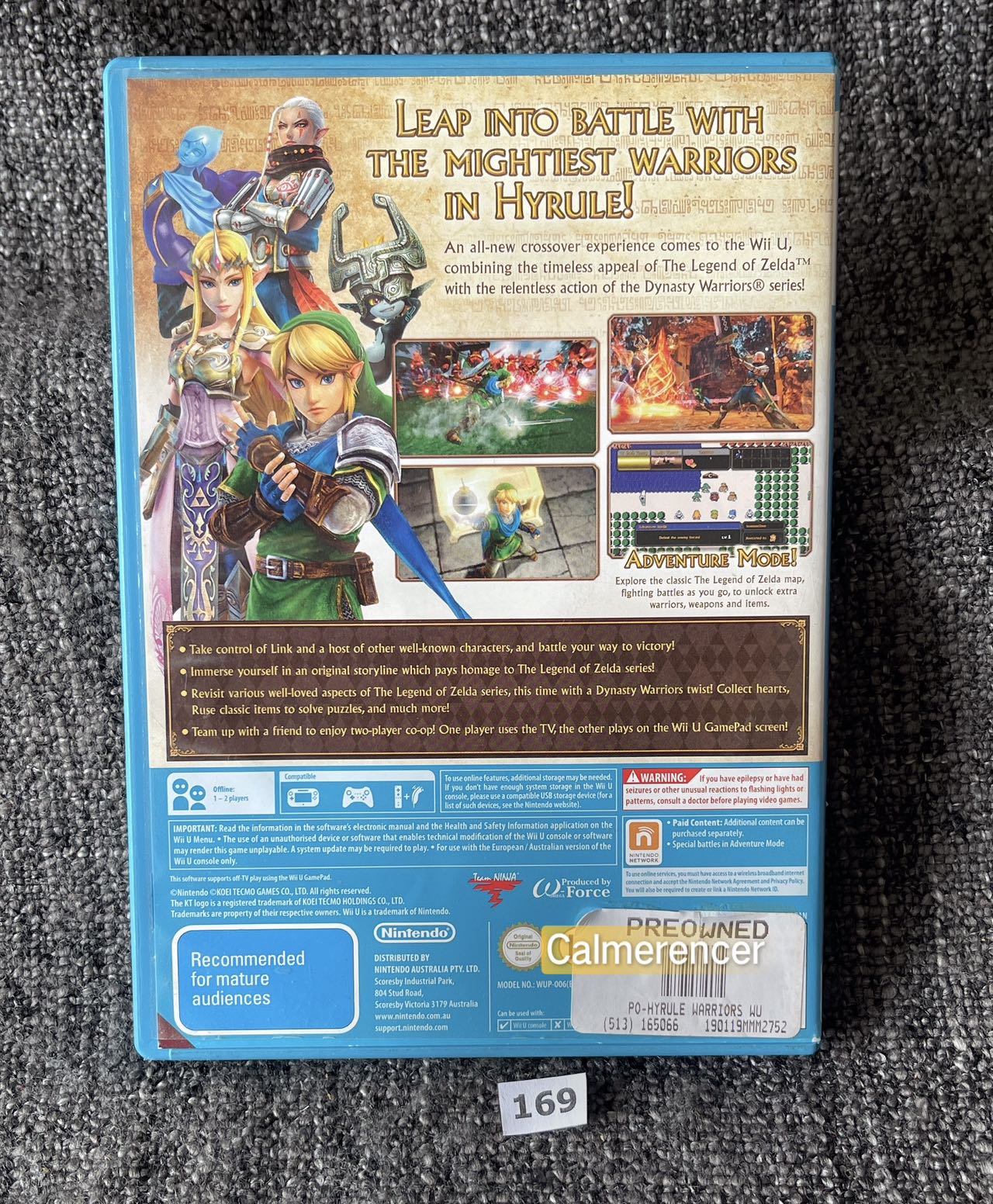 Hyrule Warriors - Nintendo Wii U Game