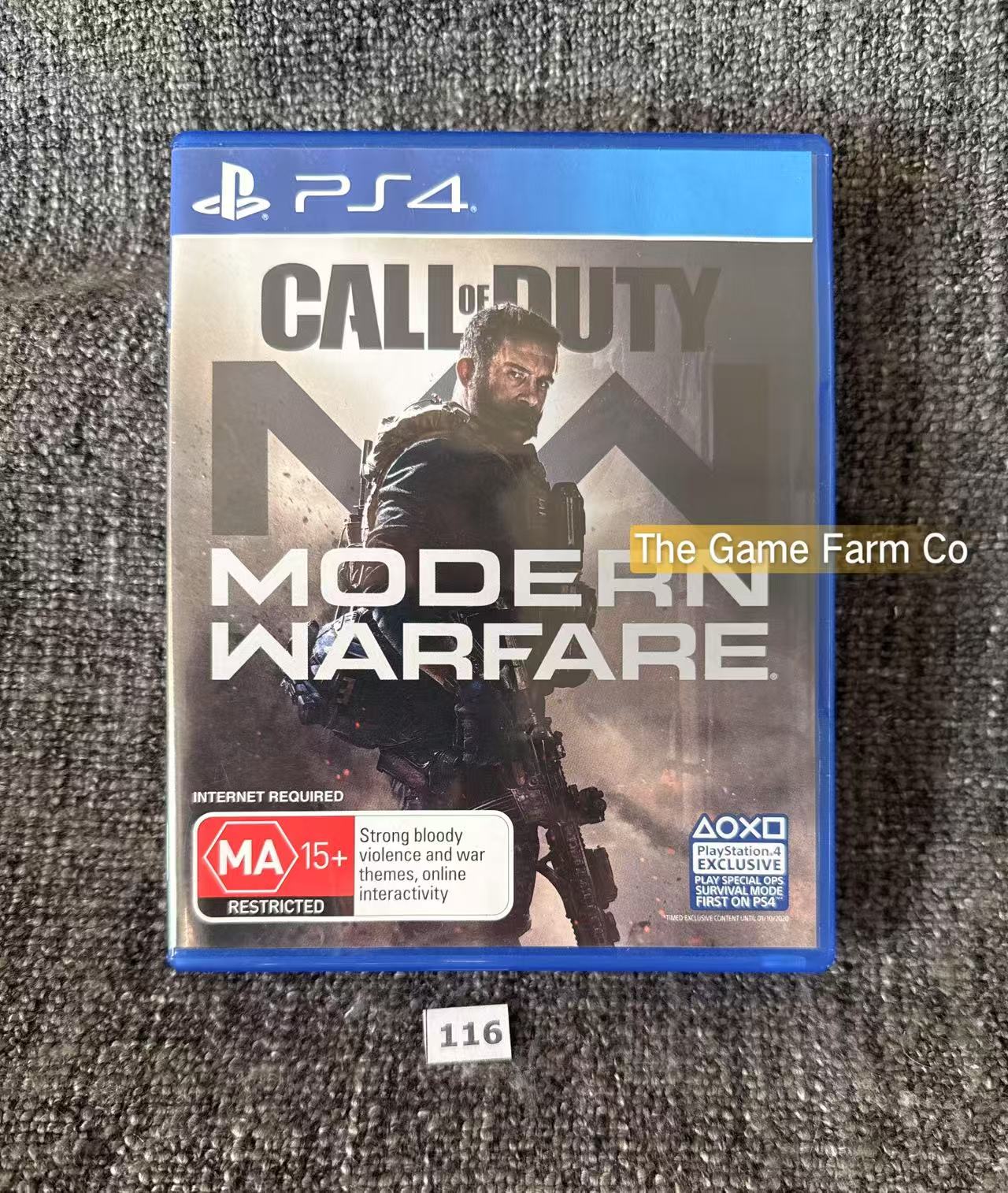 Call Of Duty Modern Warfare Sony Playstation 4 (PS4) Game