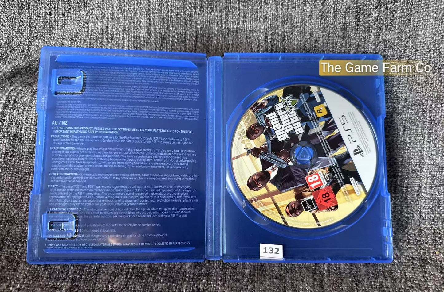 Grand Theft Auto 5 V - GTA Game - Sony Playstation 5 - Pal Version