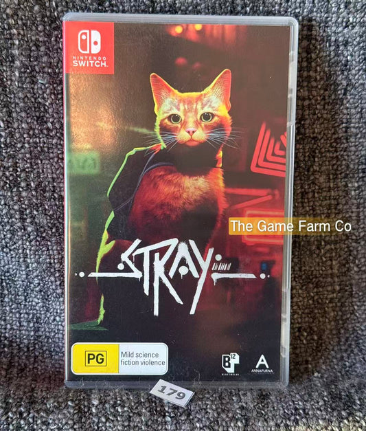 Stray (Nintendo Switch) Complete CIB Physical Cartridge PAL