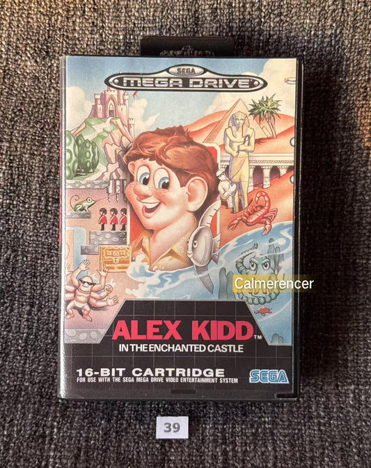 Alex Kidd In The Enchanted Castle - No Manual  - Game - Sega Mega Drive