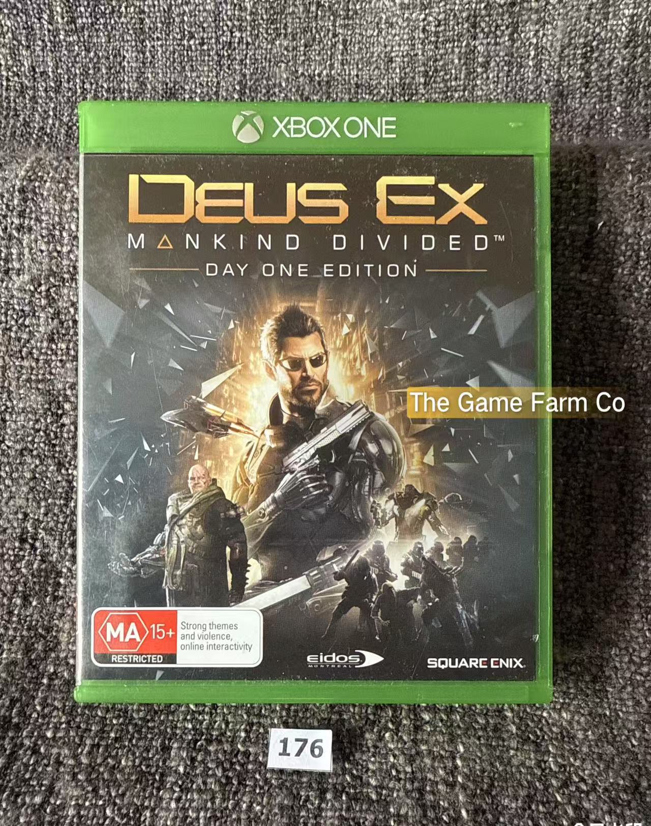 Deus Ex Makind Divided Day One Edition  Game - Microsoft Xbox One