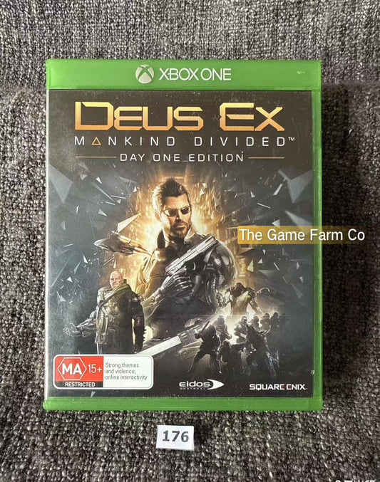 Deus Ex Makind Divided Day One Edition  Game - Microsoft Xbox One