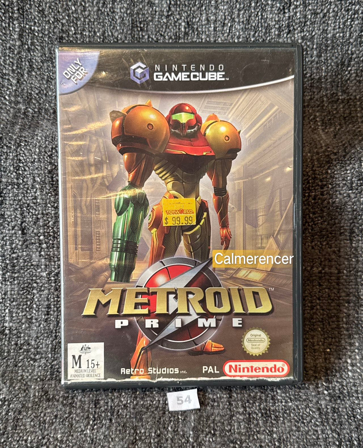 Metroid Gamecube Variant Metroid Prime Game - Nintendo Gamecube - Pal Version – The GameFarm Co.