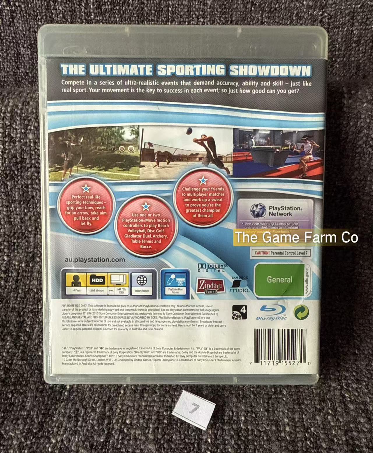 Sports Champions Game - PS3 - Sony Playstation 3