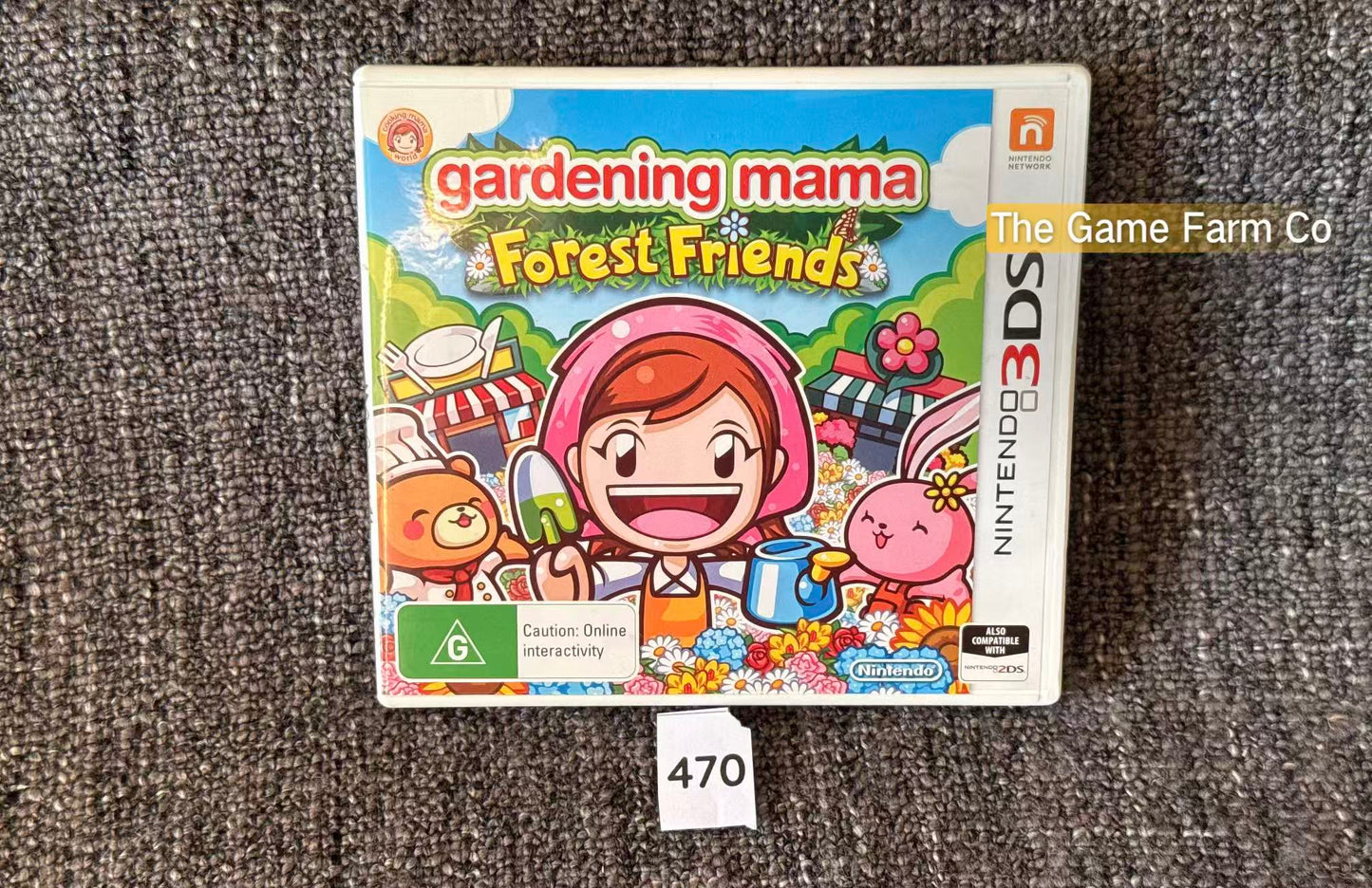 Gardening Mama: Forest Friends Nintendo 3DS Physical Game CIB PAL Tested Used
