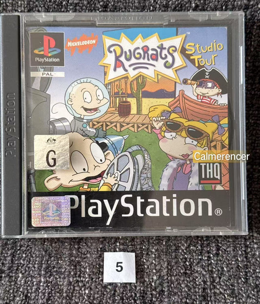 Rugrats Studio Tour - Sony Playstation One (PS1) Game