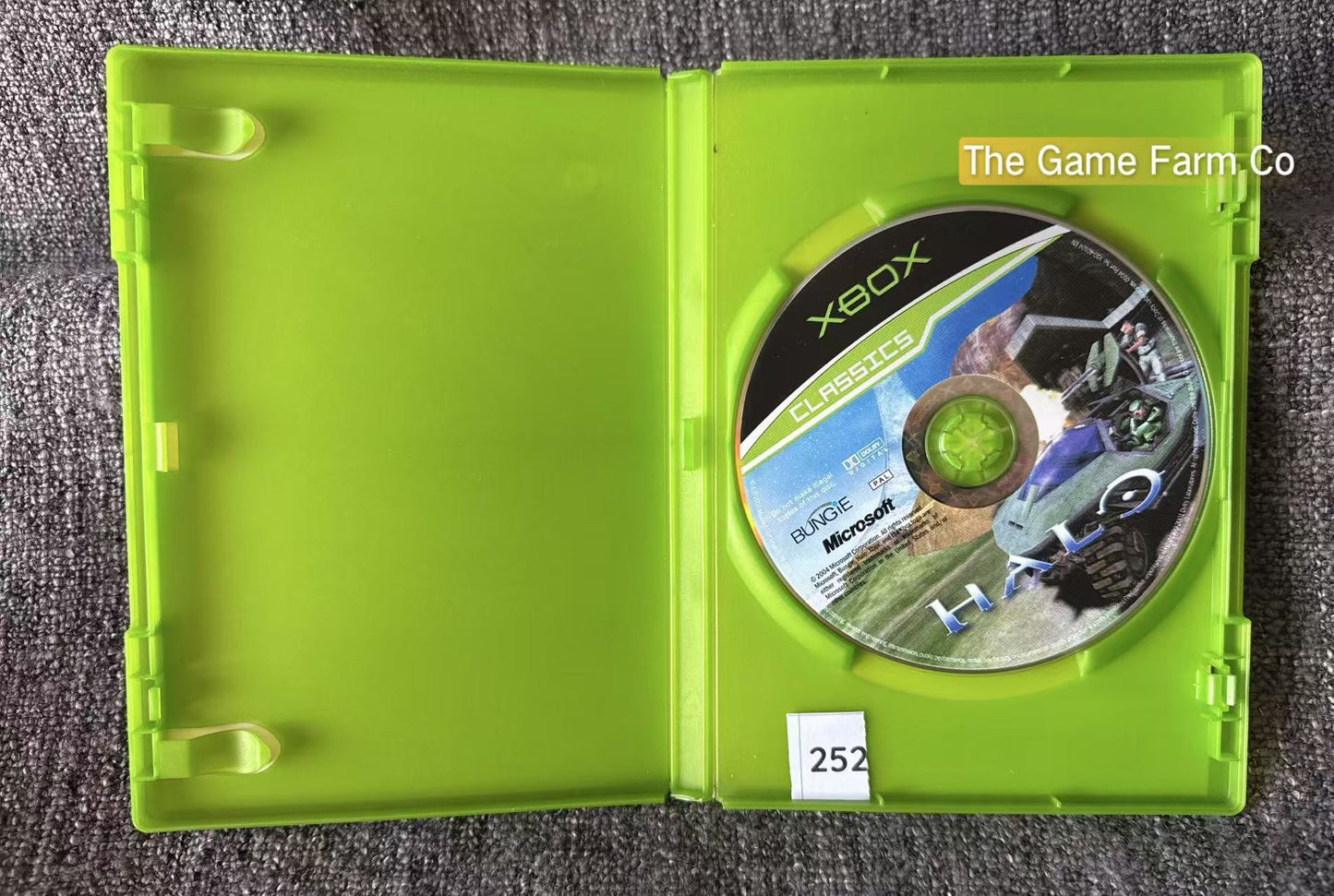 Halo Combat Evolved Game Microsoft Xbox Original