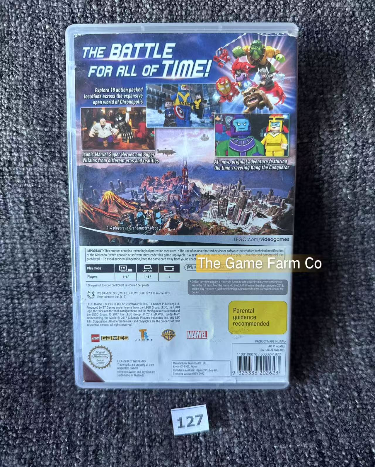 Lego Super Heroes 2 Marvels Game - Nintendo Switch