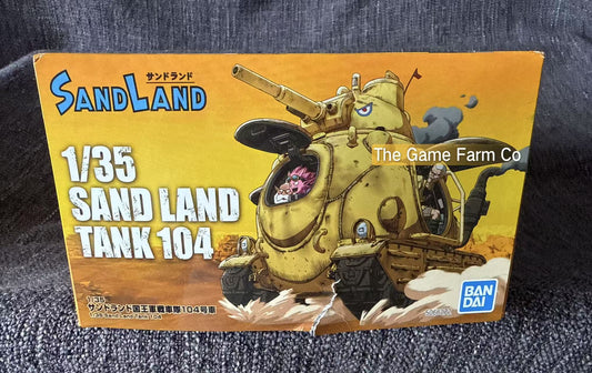 Sand Land Tank 104 1/35 - Brand new and unopened