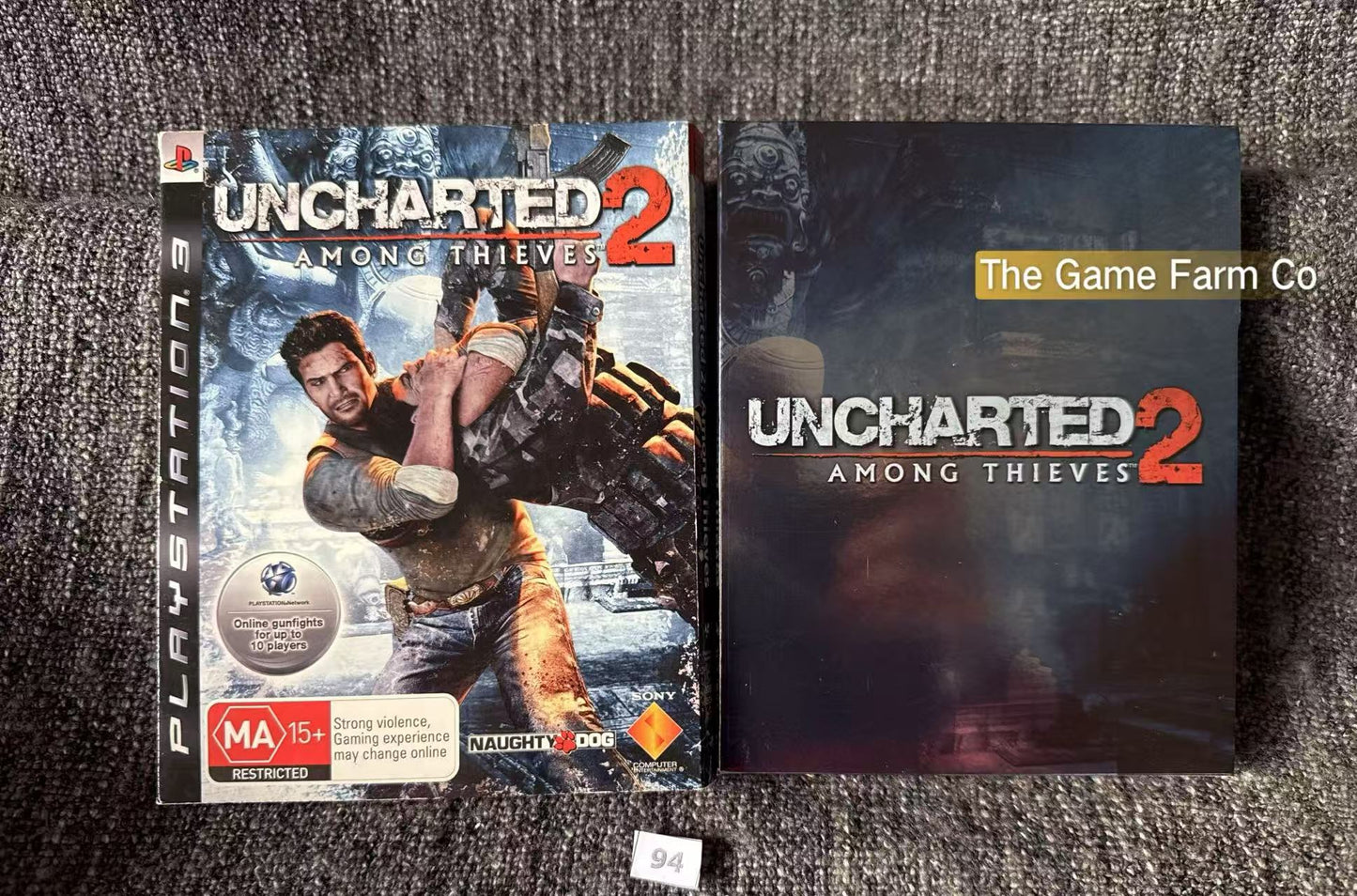 Uncharted 2 Among Thieves PS3 Limited Edition Steelbook Game - PS3 - Sony Playstation 3