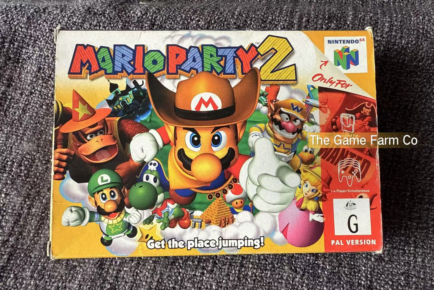 Mario Party 2 Game Boxed - Nintendo 64 / N64 - Pal Version