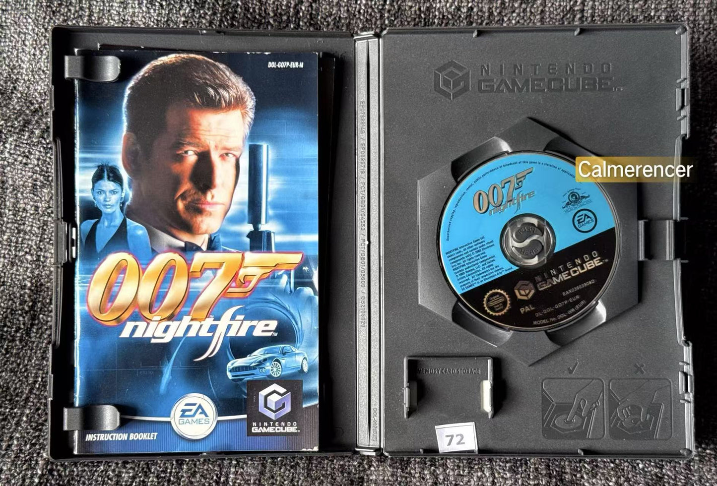 007 Nightfire  Game - Nintendo Gamecube - Pal Version