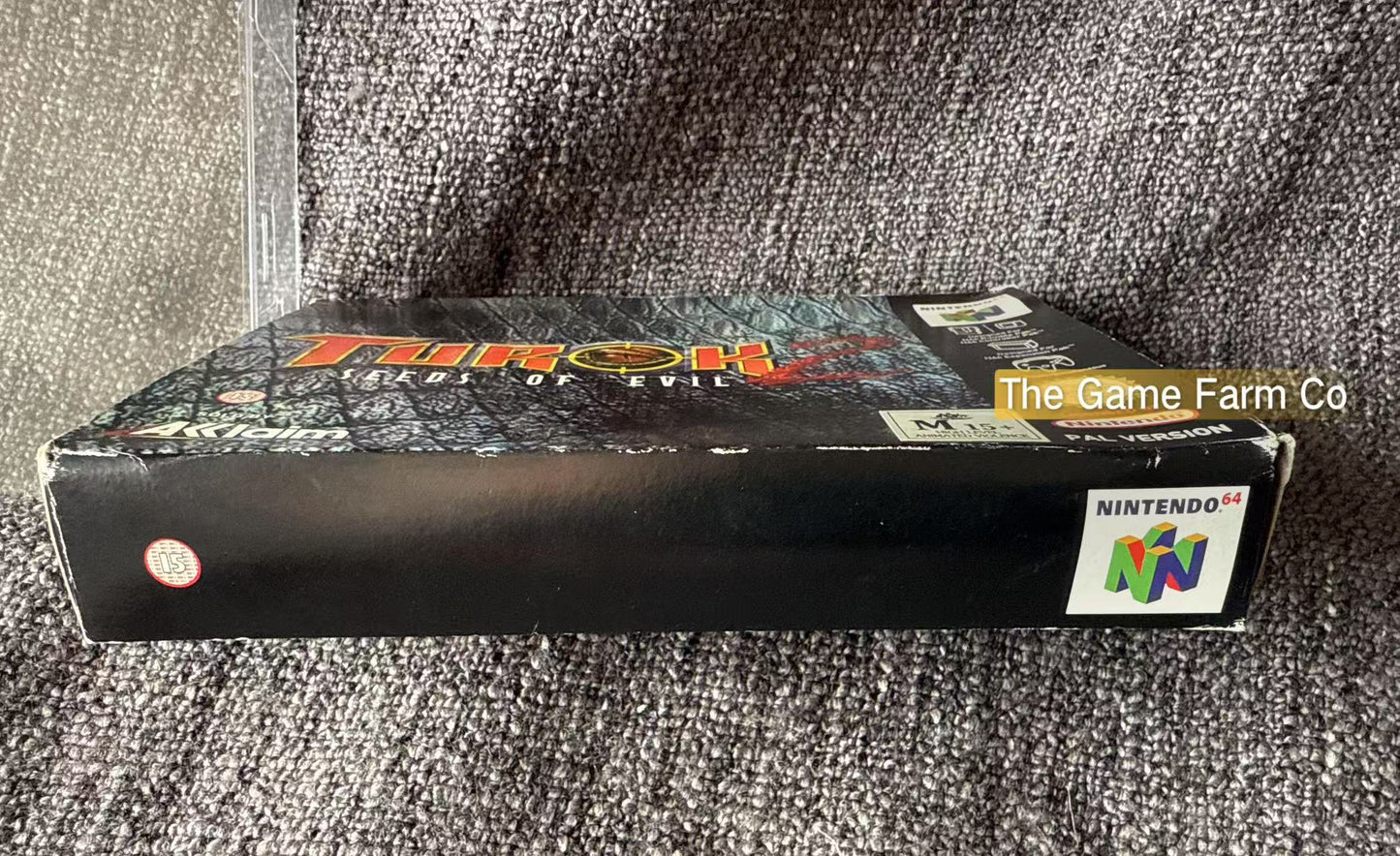 Turok 2 - Seeds of Evil Game Boxed - Nintendo 64 / N64 - Pal Version