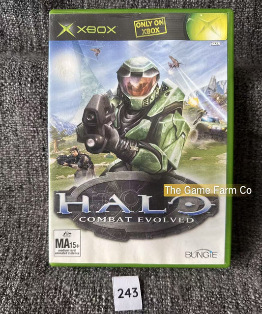 Halo Combat Evolved Game  Microsoft Xbox Original