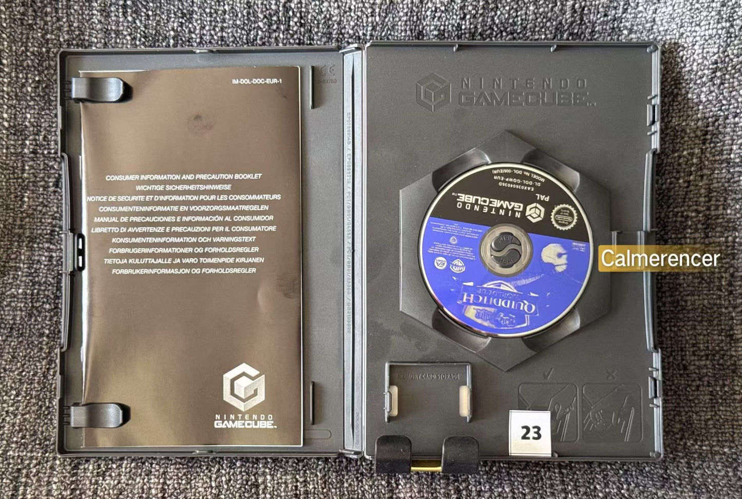 Harry Potter Quidditch World Cup Game - Nintendo Gamecube - Pal Version