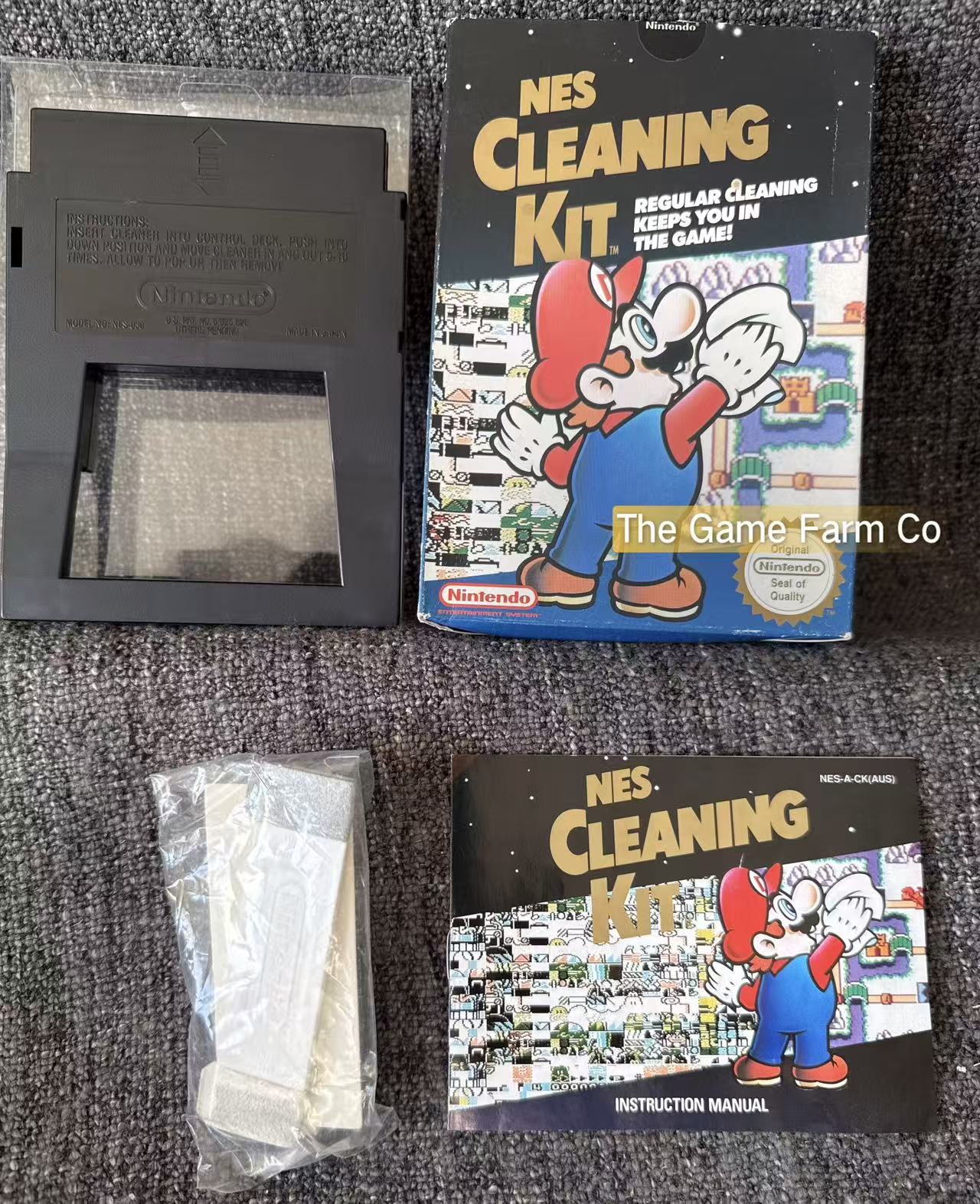Nes Cleaning Kit Boxed Game - Nes - Nintendo / Entertainment System - Pal Version