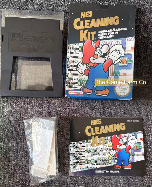 Nes Cleaning Kit Boxed Game - Nes - Nintendo / Entertainment System - Pal Version