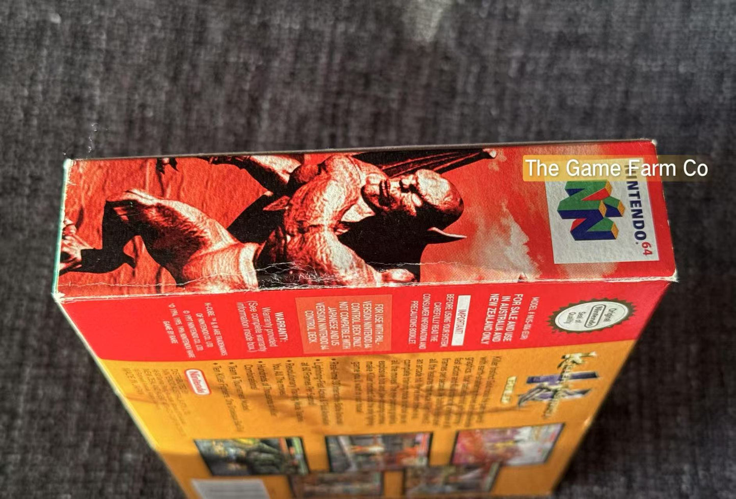Killer Instinct Gold Game Boxed - Nintendo 64 / N64 - Pal Version