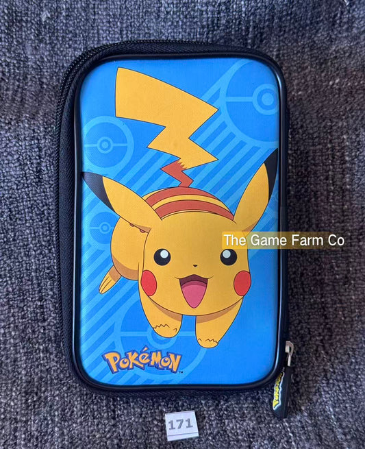 PIKACHU Pokémon Game Traveller Case Holder 3DSXL515 Nintendo 3DS / 3DS XL Great Used Condition