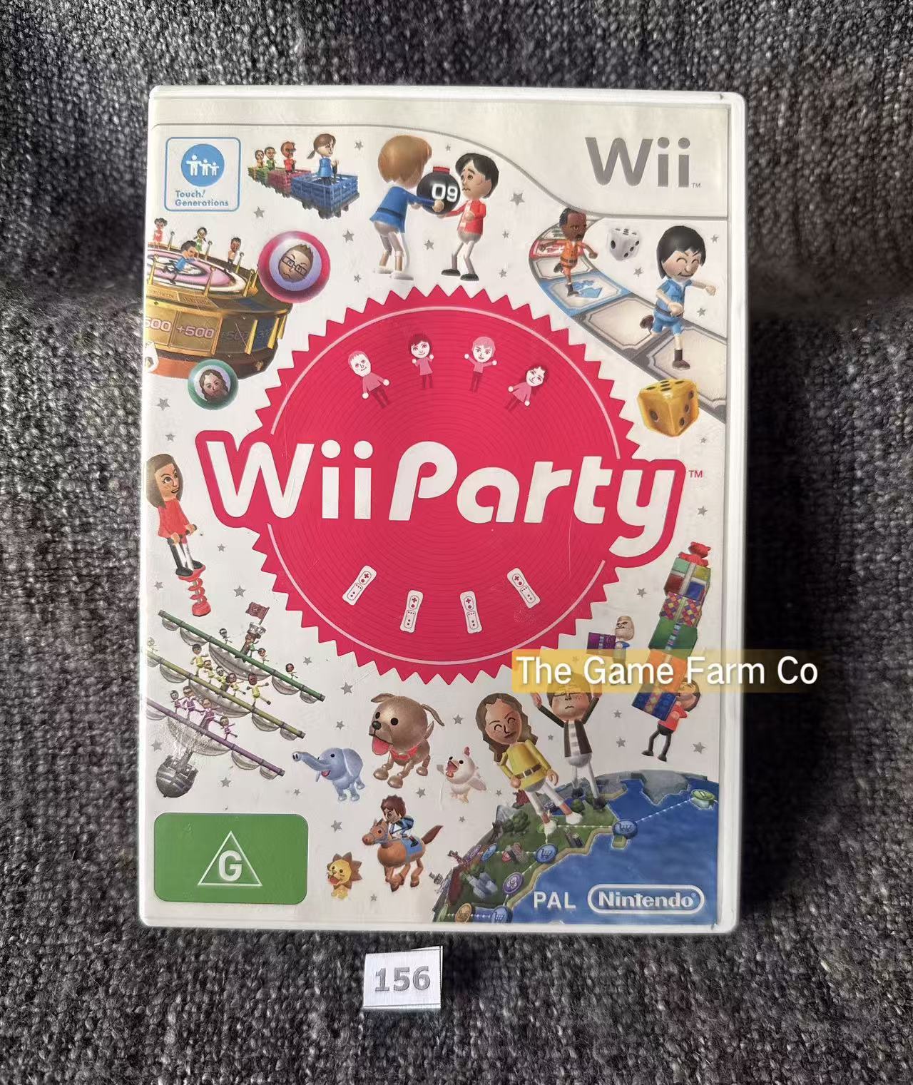 Wii Party (Nintendo Wii) CIB Complete with Manual - PAL Version Tested