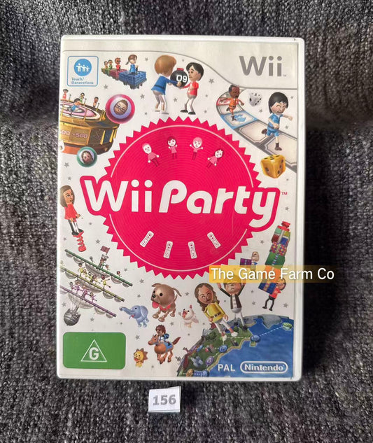 Wii Party (Nintendo Wii) CIB Complete with Manual - PAL Version Tested