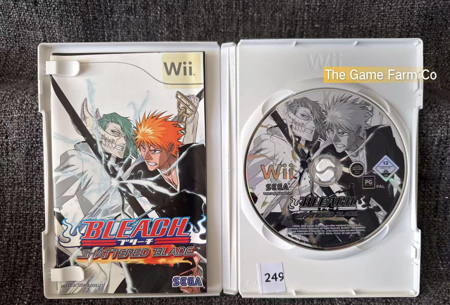 Bleach Shattered Blade -  Nintendo Wii game