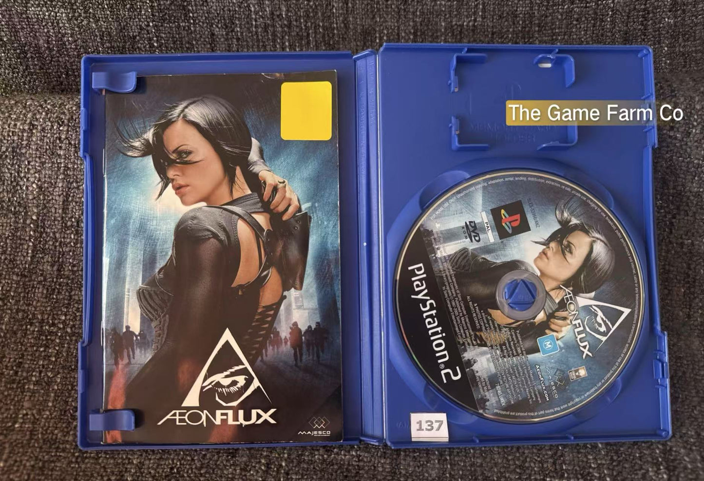 Aeon Flux Game- Sony PlayStation 2 (PS2)