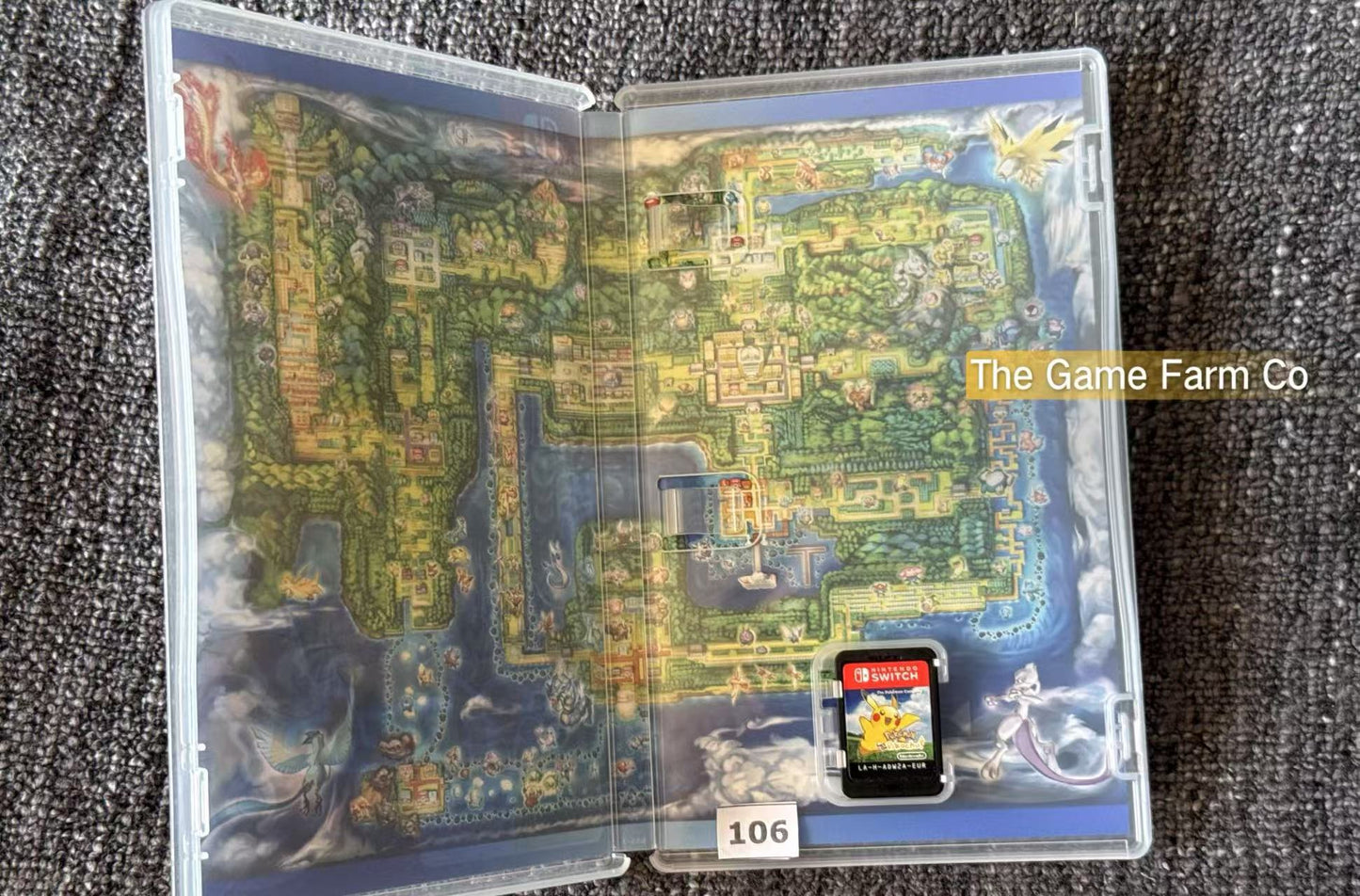 Pokemon Let's Go Pikachu Game - Nintendo Switch