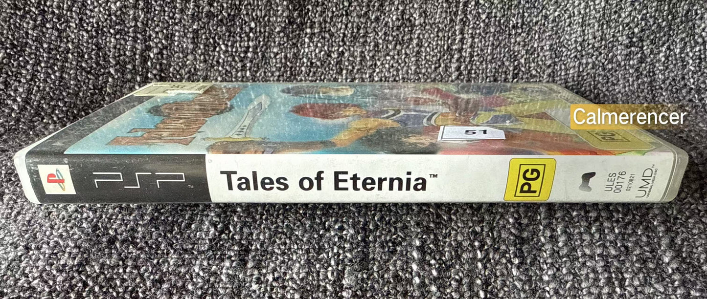 Tales Of Eternia PSP Game - No manual - Playstation Portable