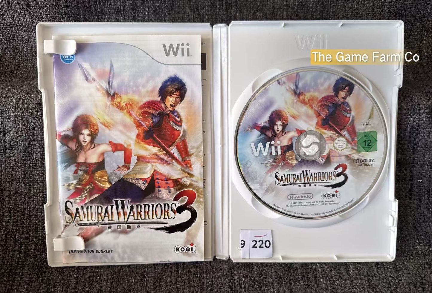 Samurai Warriors 3 -  Nintendo Wii game