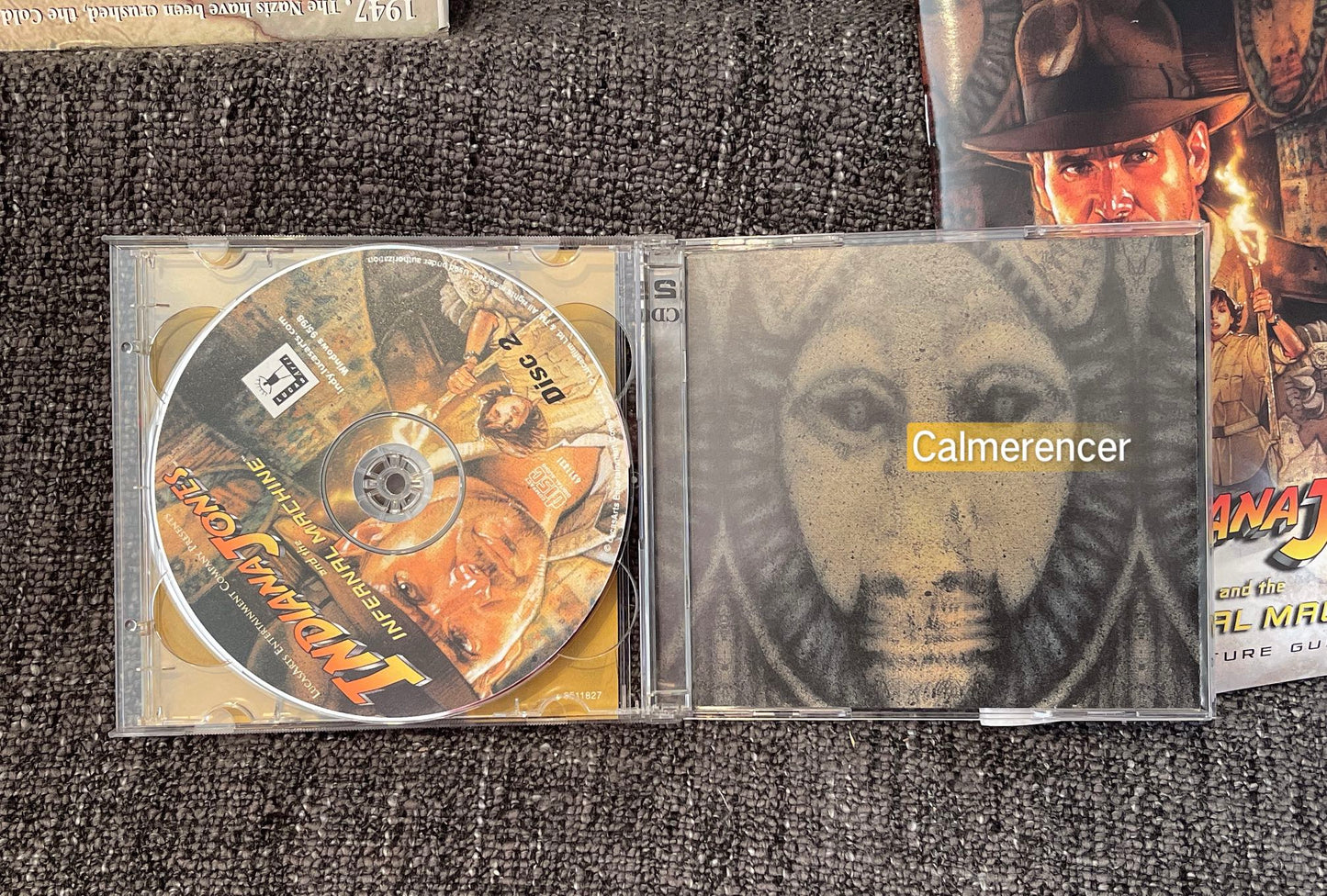 Indiana Jones And The Infernal Machine Game - PC - CD ROM - Big Box