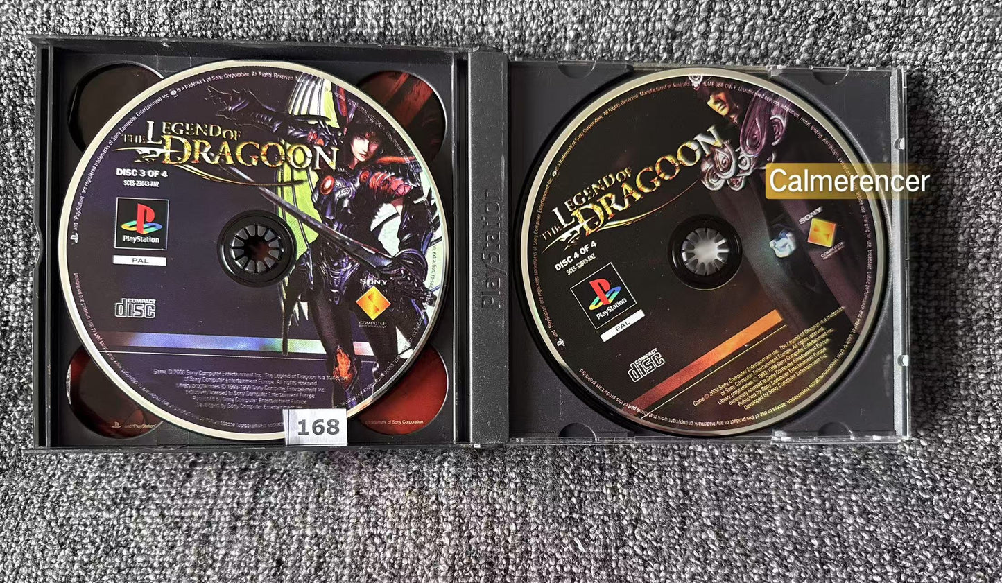 The Legend of Dragoon - Sony Playstation One (PS1) Game