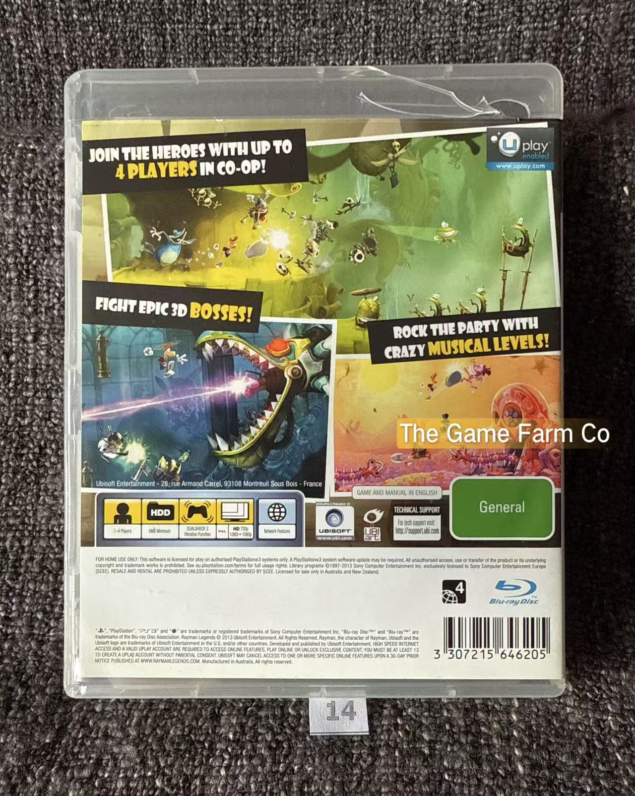 Rayman Legends Game - PS3 - Sony Playstation 3