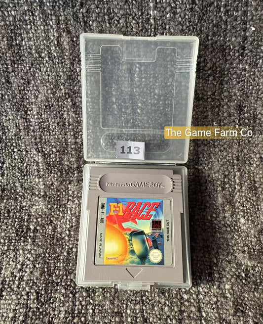 F-1 Race In excellent condition with Genuine Case  Game - Nintendo Gameboy