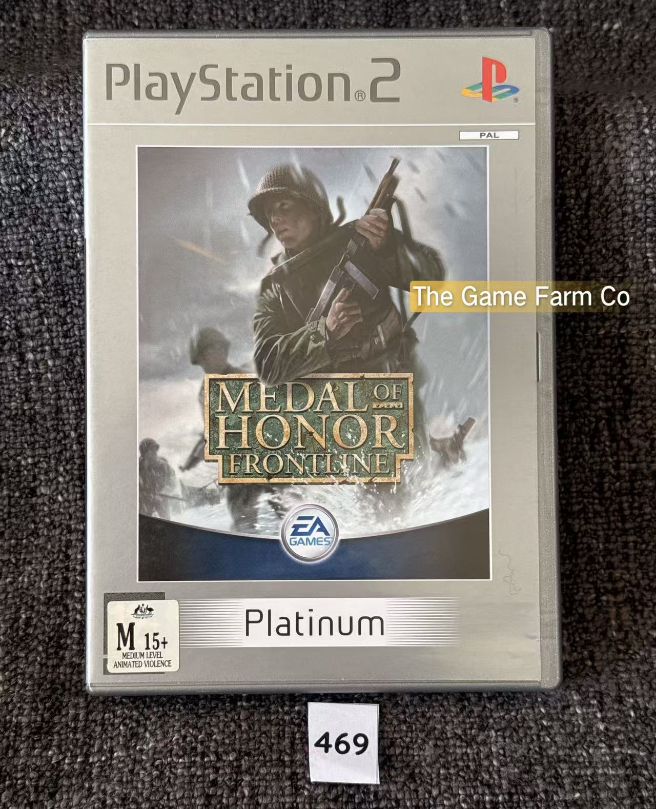 Medal of Honor Frontline PS2 Physical Game CIB PAL Tested Used