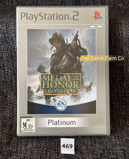 Medal of Honor Frontline PS2 Physical Game CIB PAL Tested Used