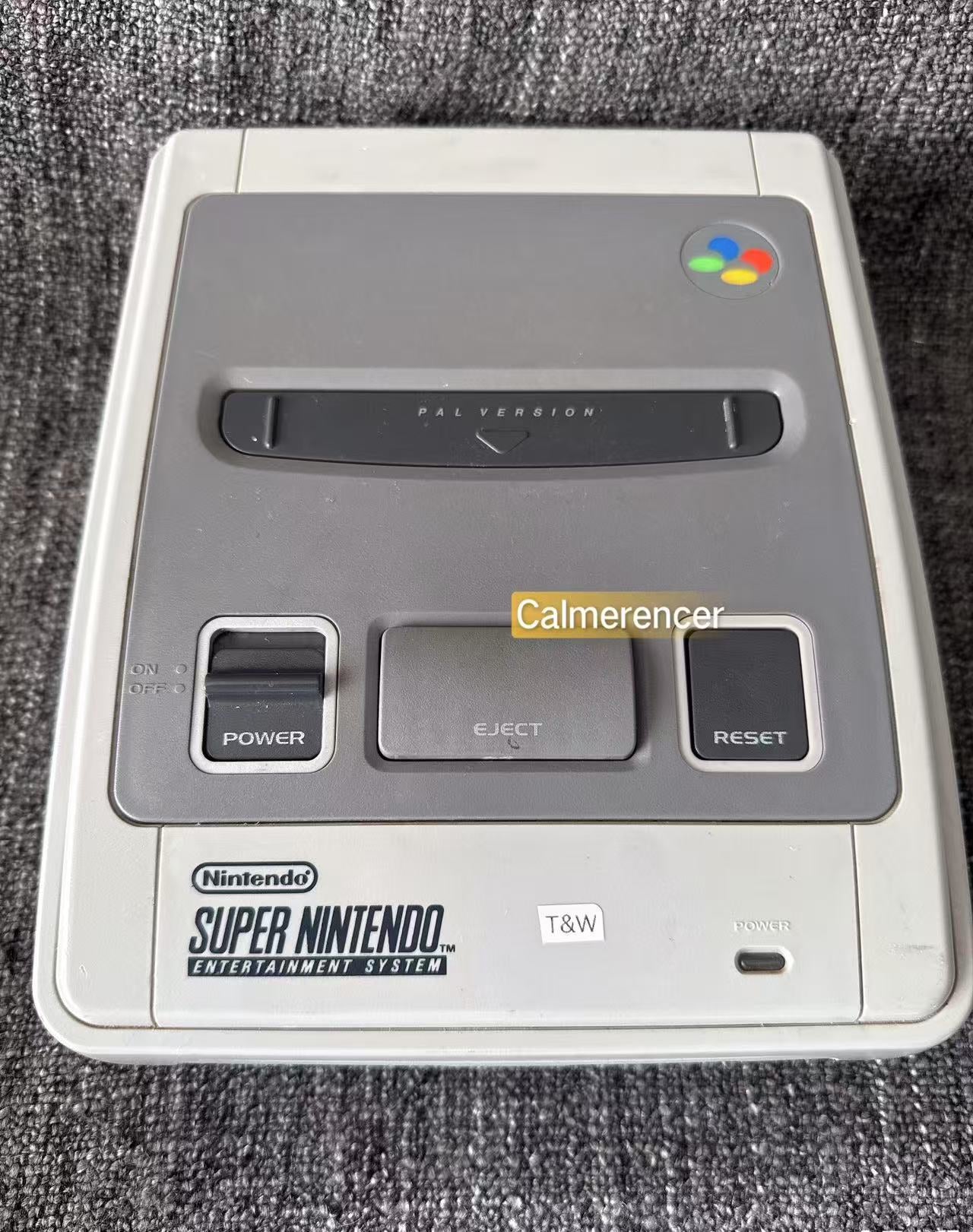 Super Nintendo Street Fighter II Console Bundle (Snes) Pal Version