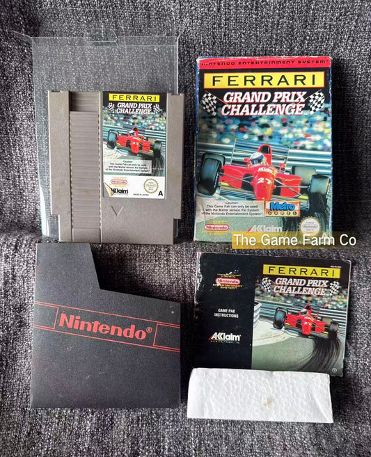 Ferrari Grand Prix Challenge Boxed Game - Nes - Nintendo / Entertainment System - Pal Version
