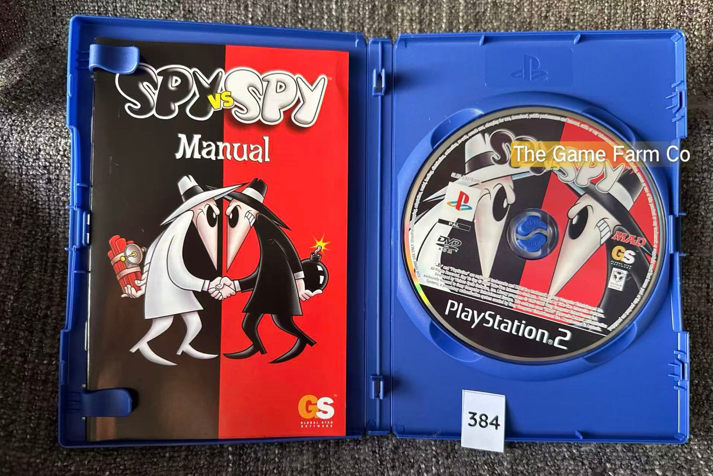Spy Vs Spy Game- Sony PlayStation 2 (PS2)