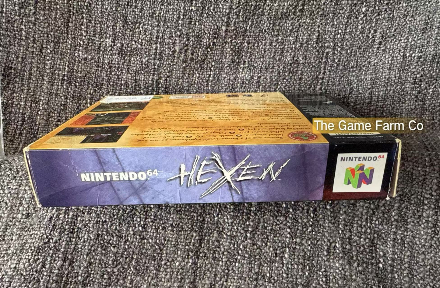Hexen Game Boxed - Nintendo 64 / N64 - Pal Version