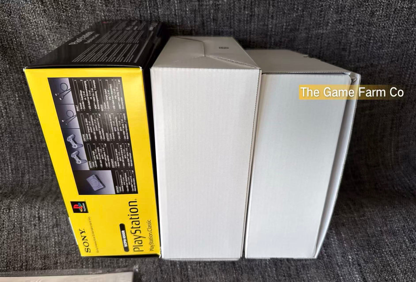 Sony PlayStation Classic / Mini  console Boxed Like New With Controllers & Cords - Pal Version