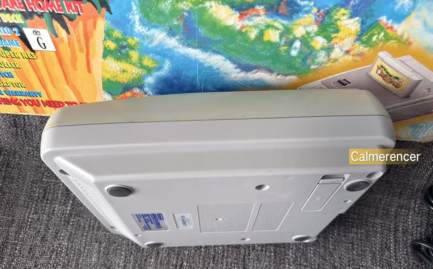 Super Mario World 2 Yoshi's Island Console Bundle Big Box (Snes) Pal Version - See Description