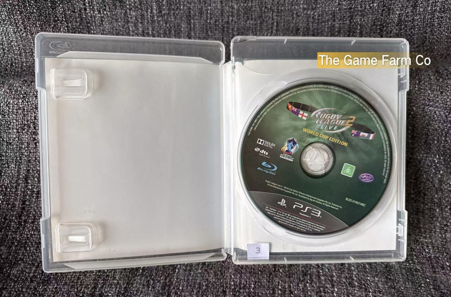 Rugby League Live 2 Game - PS3 - Sony Playstation 3