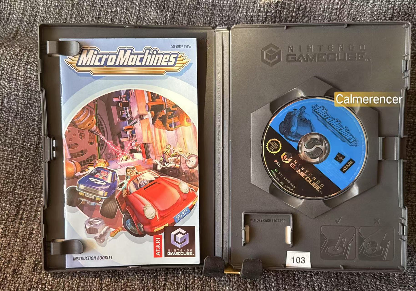 Micro Machines Game - Nintendo Gamecube - Pal Version