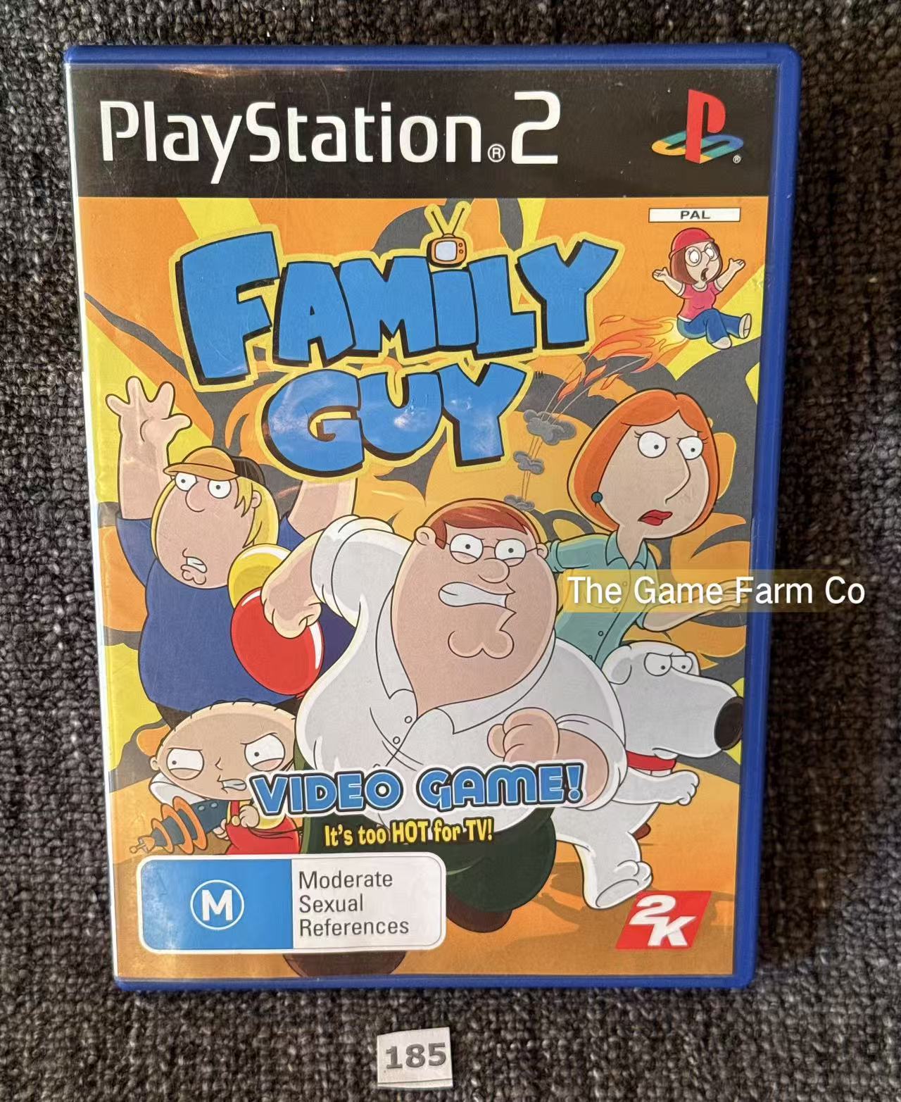 Family Guy Video Game! Sony PlayStation 2 Complete PAL Tested Used