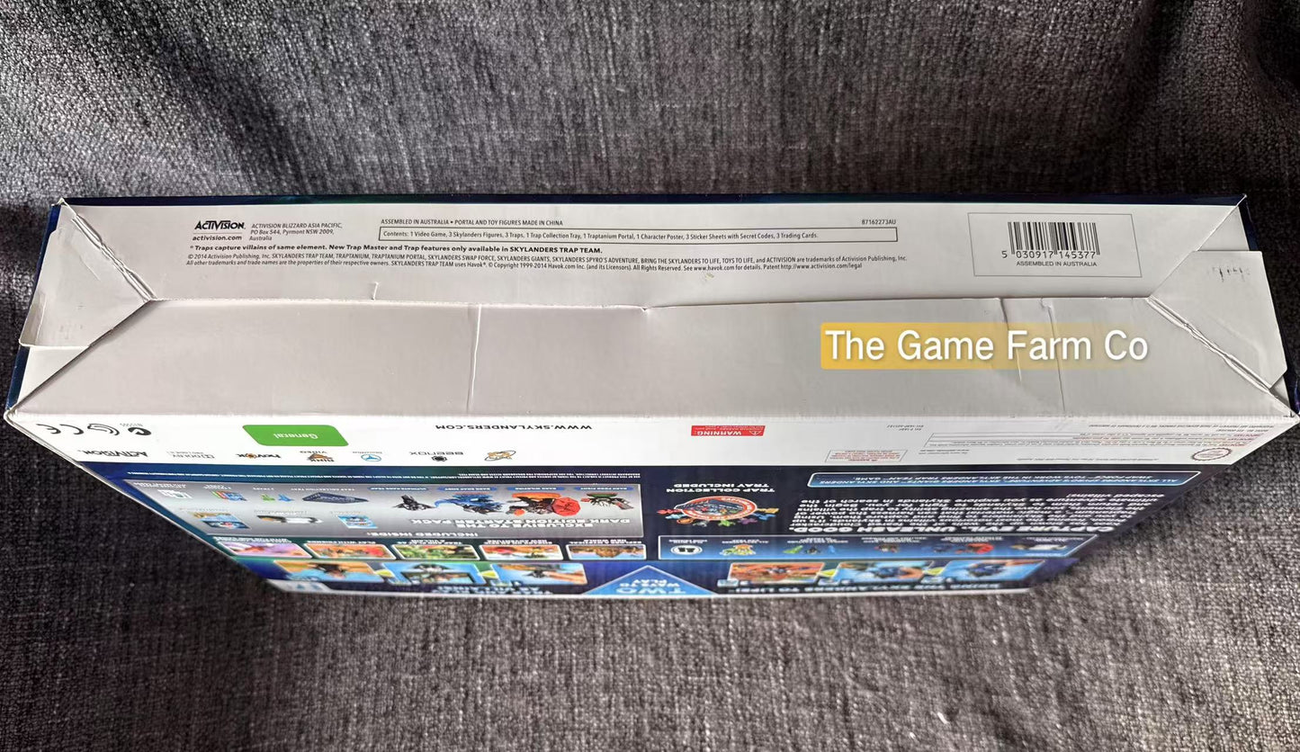 Skylanders Trap Team Dark Edition Starter Pack In Excellent Condition -  Nintendo Wii game
