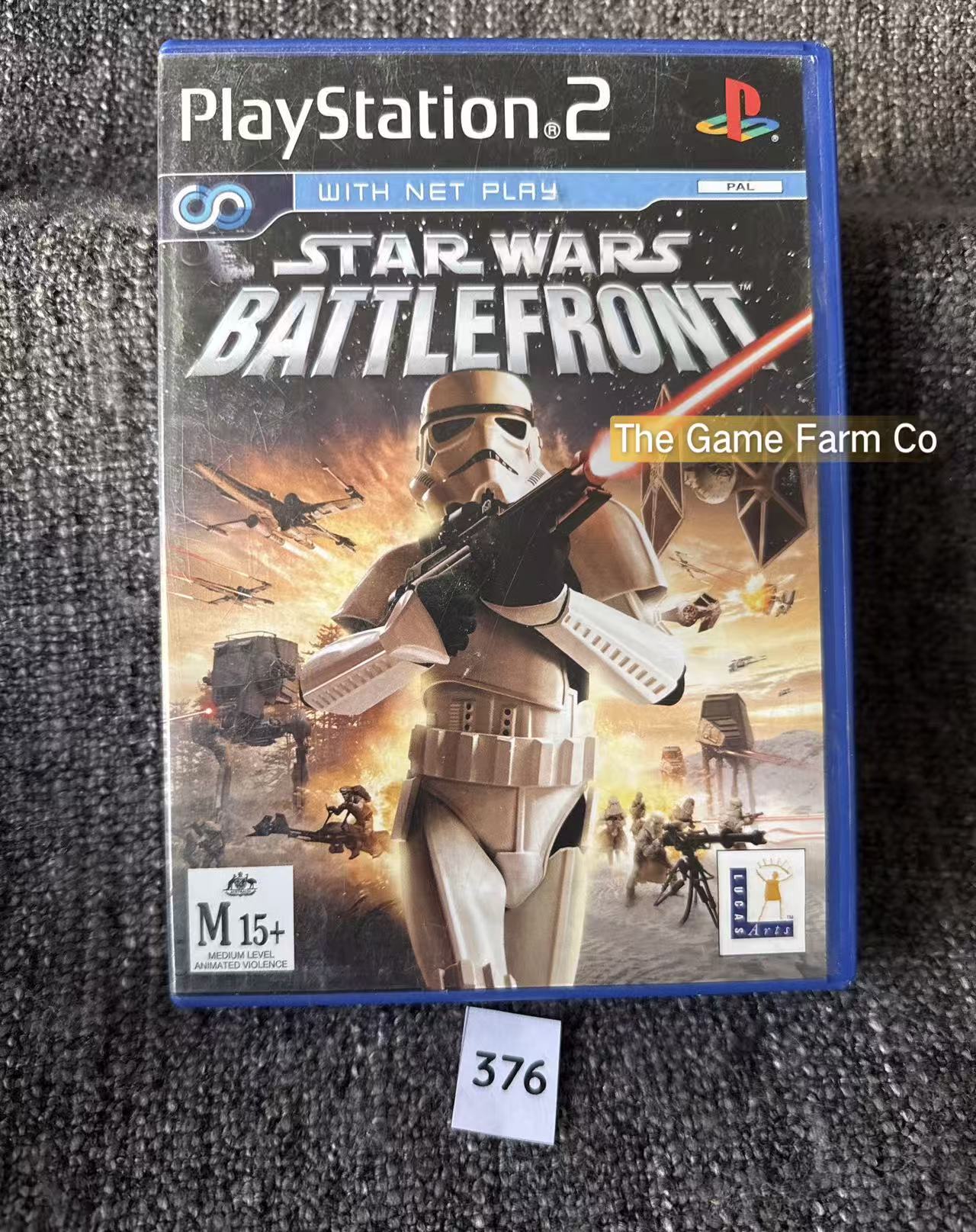 Star Wars Battlefront Game- Sony PlayStation 2 (PS2)